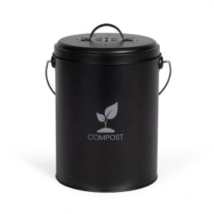 Seau a compost de cuisine noir