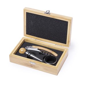 Set a vin en bambou ambiance