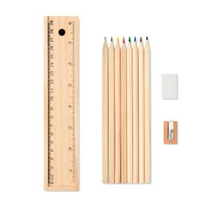 Set de 12 crayons de couleur zoom