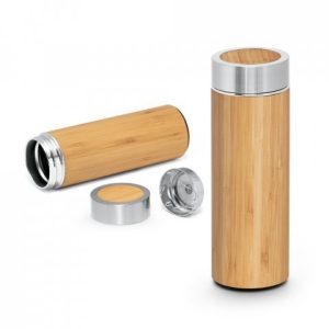 Set mug thermos bambou