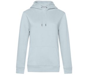 Sweat capuche femme ciel
