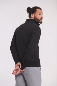 Sweat col zippe authentic dos