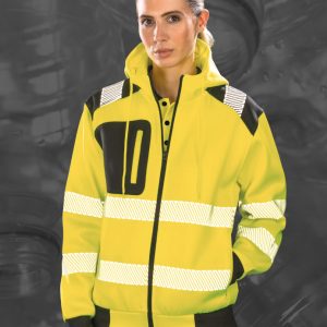 Sweat shirt a capuche de securite recycle