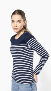 Tshirt marin femme ml