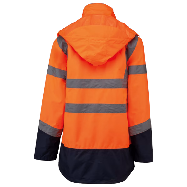Wk660 parka 4 en 1 orange dos 1