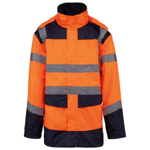 Wk660 parka 4 en 1 orange