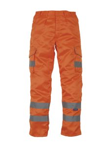 Yhv018t pantalon cargo orange