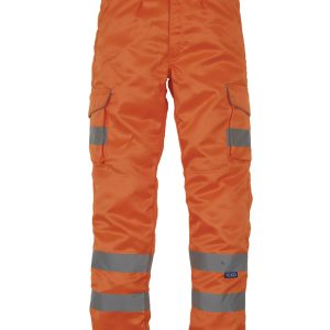 Yhv018t pantalon cargo orange