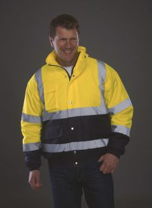 Yhvp218 blouson bicolore haute visibilite