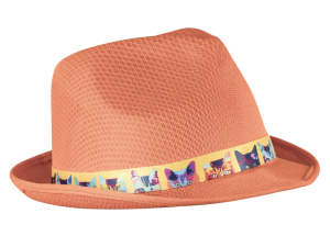 Ap718139 chapeau polyester orange