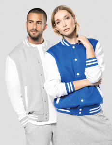 K497 blouson molleton teddy unisexe ambiance