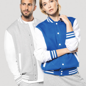 K497 blouson molleton teddy unisexe ambiance