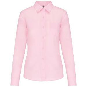 K549 chemise popeline femme rose
