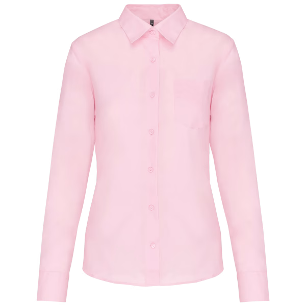 K549 chemise popeline femme rose