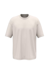 Ns352 t shirt oversize ivoire homme