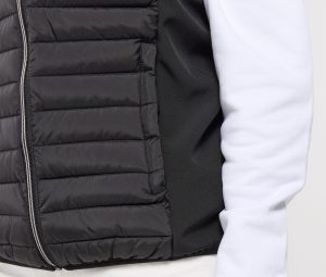 Pk317 bodywarmer bi matiere zoom