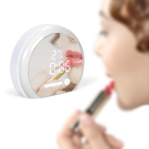 Reveil miroir lumineux ambiance