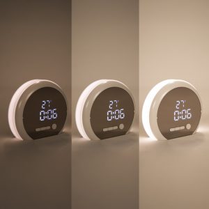 Reveil miroir lumineux