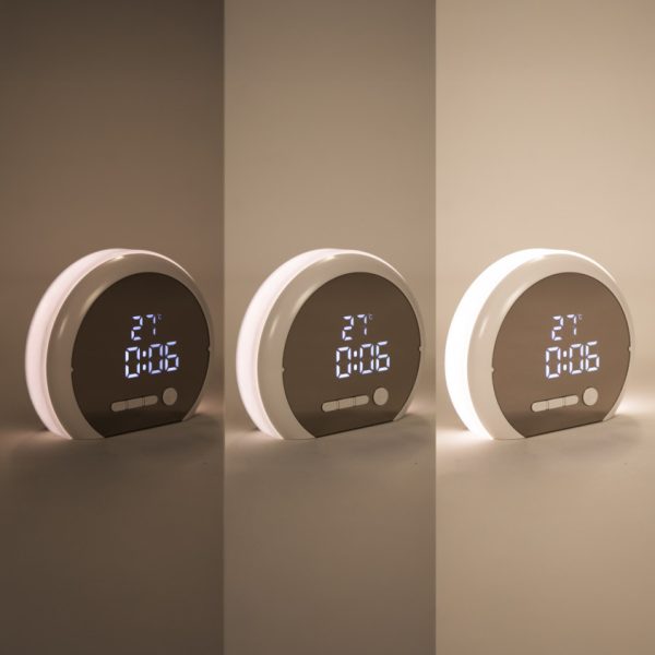 Reveil miroir lumineux