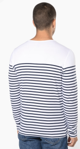Tshirt marin homme dos ml