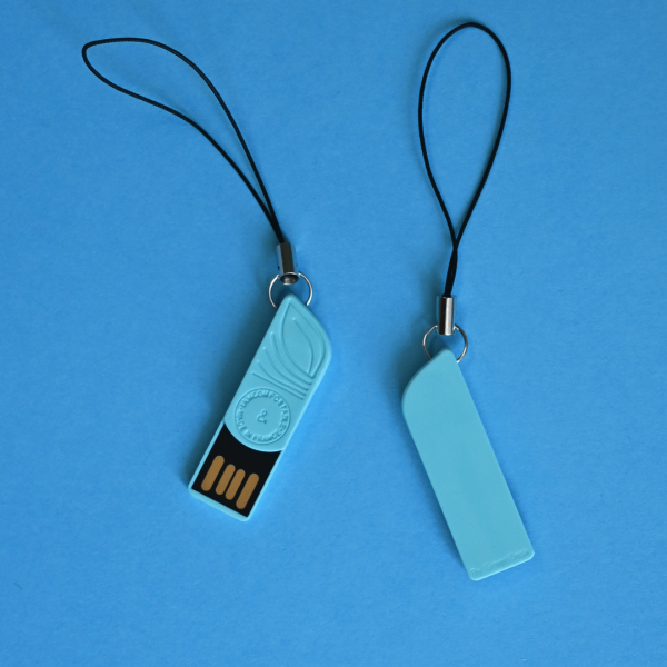 Green desk key pop bleu turquoise
