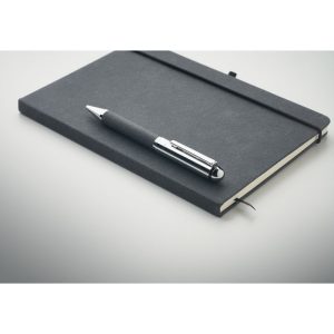 Mo2195 carnet cuir et stylo ambiance