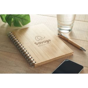 Mo6790 carnet bambou spirale