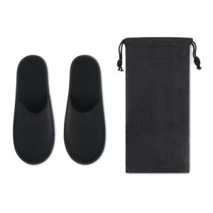 Mo9782 paire de chausson noir