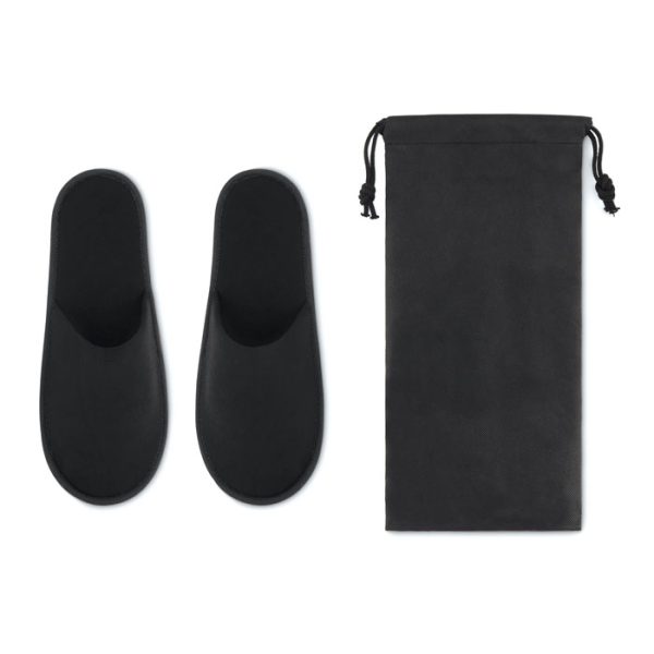 Mo9782 paire de chausson noir