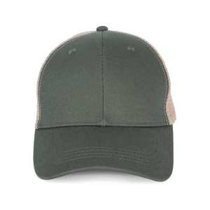 Ns036 casquette trucker ecoresponsable kaki