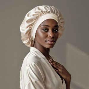 Bonnet de nuit satin