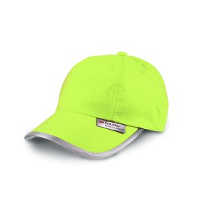 Casquette haute visibilite jaune result