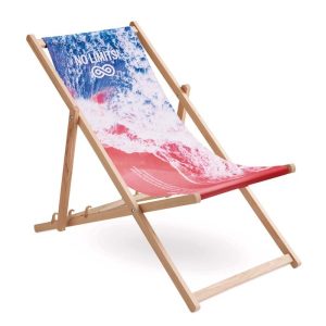 Chaise longue pliable