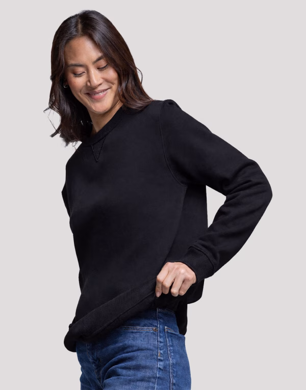 Deleuze sweat femme francais col rond