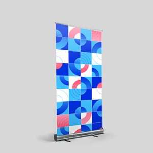 Impression roll up pro simple face 100x200 personnalise