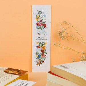 Marque page papier graines