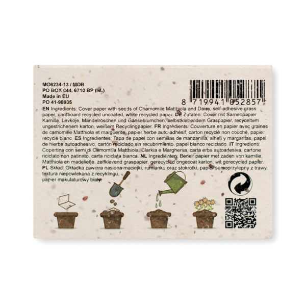 Mo6234 bloc notes a semer