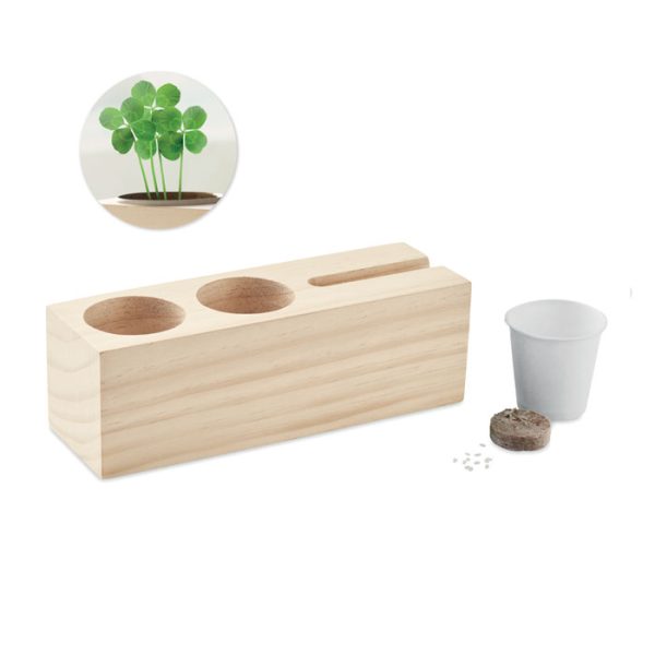 Mo6408 support de bureau en bois zoom